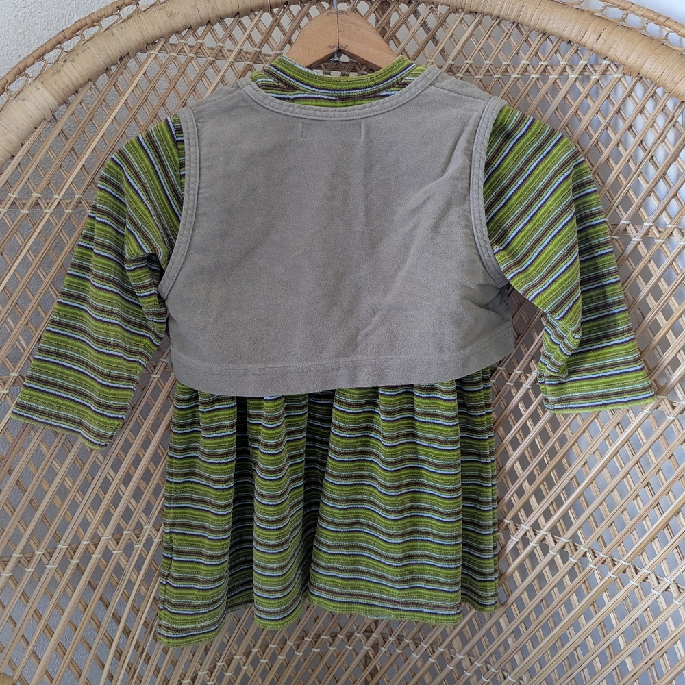 Filou & Friends Spider Striped Vest Dress - Picture 3 of 3